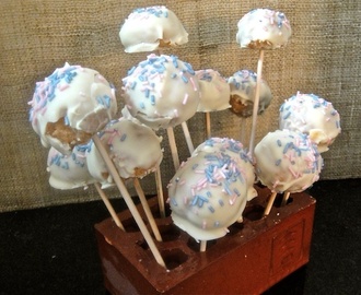 Mango cake pops