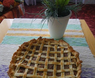 American style apple pie