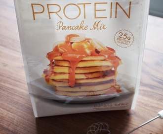 Banana-Toffee Protein Pancake Mix