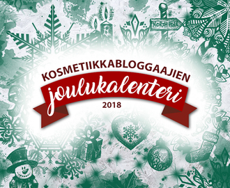 Kosmetiikkabloggaajien joulukalenteri 2018