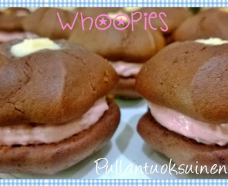 Suklaa-vadelma Whoopies