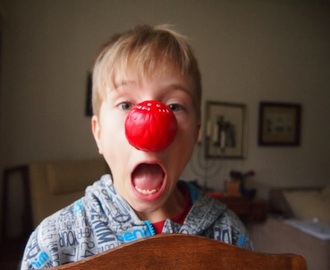Picture it: Red nose