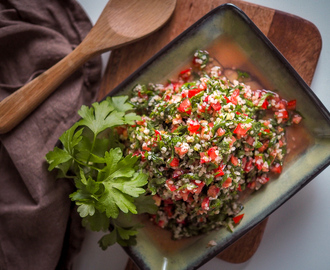 Tabouleh salaatti | Helppoa kotiruokaa