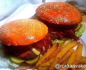 Burgereita, ranuja ja rock'n rollia, ravintolapäivä 15.11.2014