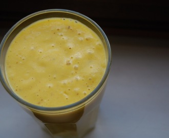 Kurpitsa-mango smoothie