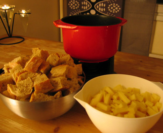 Fondue eli juustokeitto