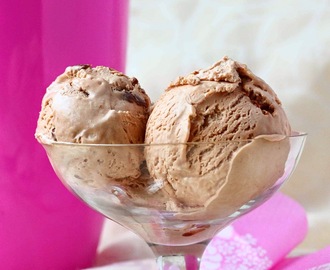 Helppo pähkinä-suklaajäätelö (ilman jäätelökonetta)