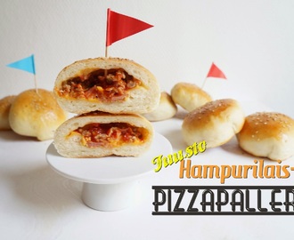 Juustohampurilais-pizzapallerot