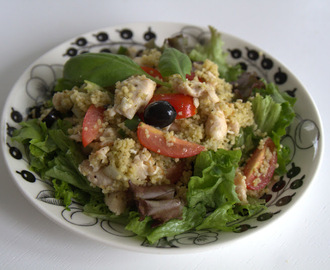 Kana-couscous-salaatti