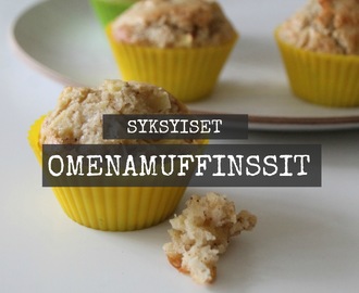 SYKSYISET OMENAMUFFINSSIT