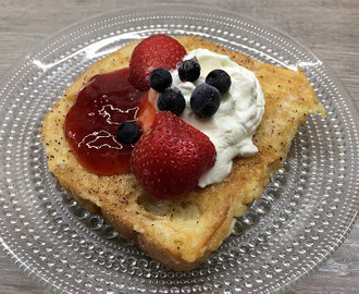 French toast - luksusta aamuun