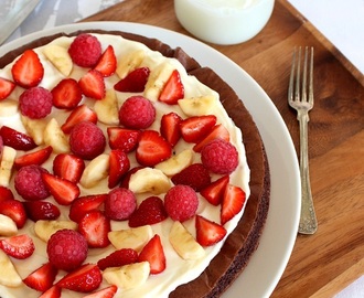 Brownie pizza