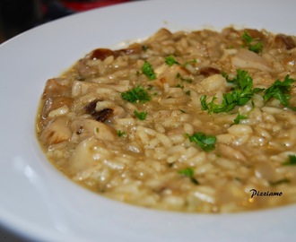 Risotto ai funghi porcini - herkkutattirisotto