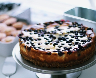 RECIPE: BLUEBERRY CHEESECAKE IN NEW YORK STYLE