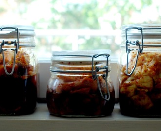 Kkakdugi eli kuinka tehdä retikasta kimchiä