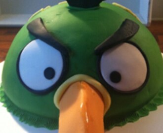 Ancka bakar kakor: Eetun Angry birds -kakku