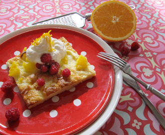 Syksyinen pannukakku – Oven Pancake with Orange