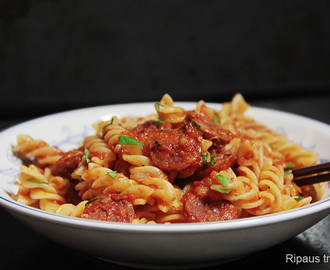 Chorizon ystävän koukuttava pasta