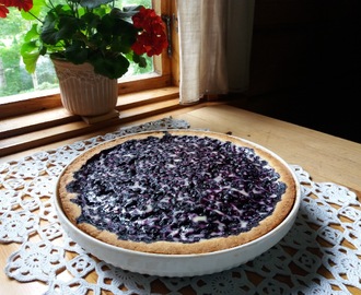 Mummun mustikkapiirakka/Grandmothers Blueberry Pie