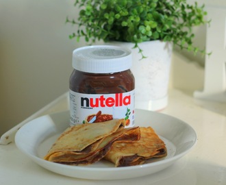 Crêpes au Nutella