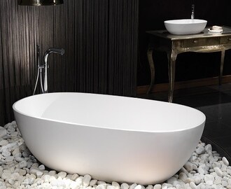 Saba 1500mm Freestanding Solid Stone Baths – A Selection Of Design Choices