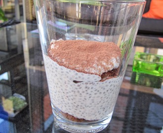 Ravitseva "Tiramisu" (chia -siemenistä)