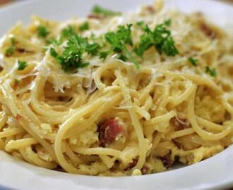 Pasta carbonara