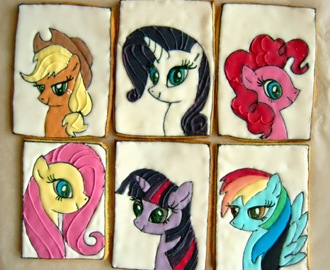 My Little Pony-keksit lahjapussukoihin