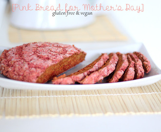 [Pink Bread for Mother's Day] Hempeän vaaleanpunainen leipä äitienpäivään
