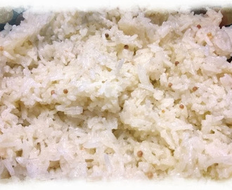 Jeeralla maustettu riisi - Jeera chawal