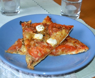 Rapea ja ohut pizza