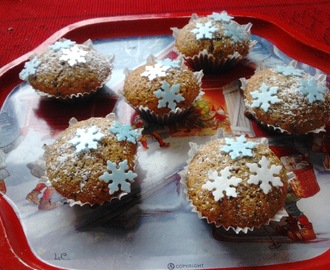 Jouluiset ranskanpastilli muffinssit