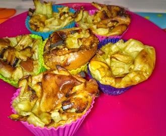 Omena-muffinipannarit ja iltapala lettuja