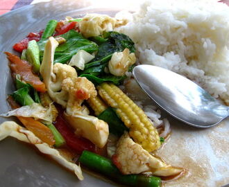 Tauko thaimaalaisesta ruoasta