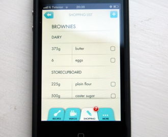 Apps and downs - Nesten Nigellas Brownies!
