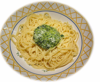 Pasta med pesto Genovese