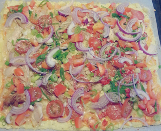 Blomkålpizza