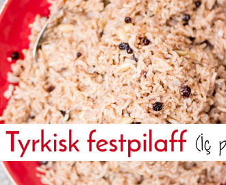 Tyrkisk festpilaff (İç pilavı)