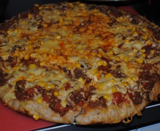 Pizza med et osende resultat