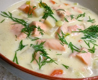 Fiskesuppe fra heimen♥️