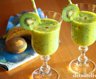 C-vitaminbombe-smoothie med kiwi