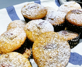 Pekanmuffins med sirup