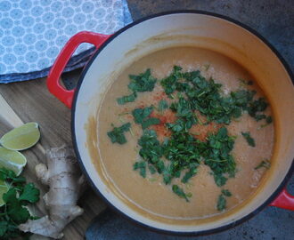 Dal shorba – Fyldig linsesuppe med lime, koriander og ingefær