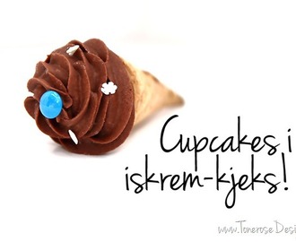 Cupcakes i iskrem-kjeks {Tips til Barnebursdag}