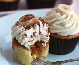 Banoffee cupcakes