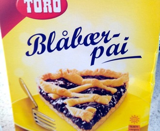 Superenkel blåbærpai