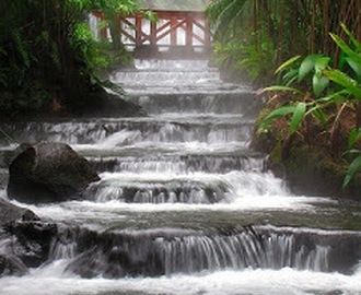 Hot Springs Waterfall, Arenal Volcano, Costa Rica