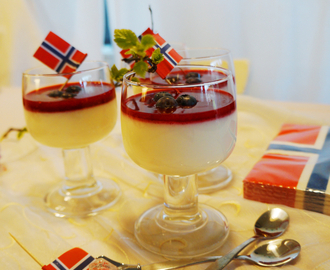 Lavkarbo panna cotta