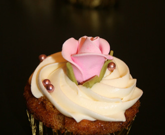 cupcakes med roser