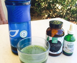 Supert reisetips for deg som drikker greens – stevia!